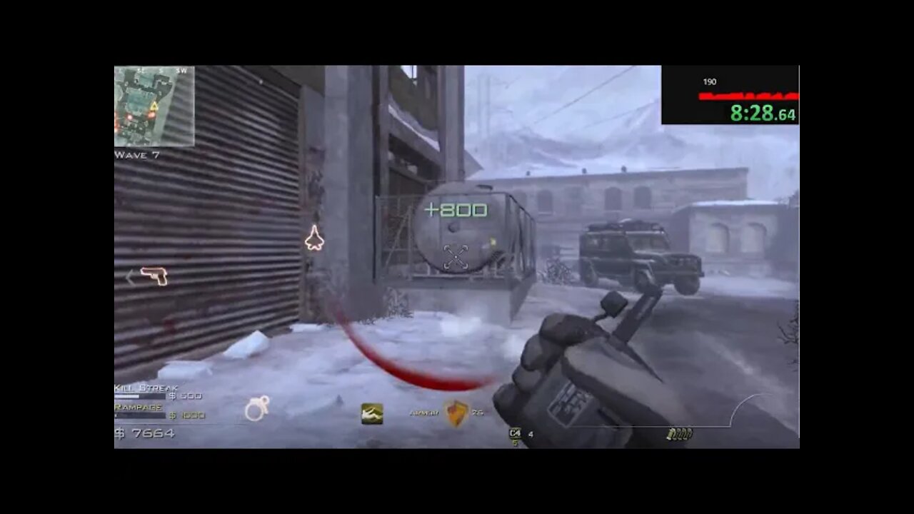 MW3 Survival Outpost Wave 10 - 16:41.67
