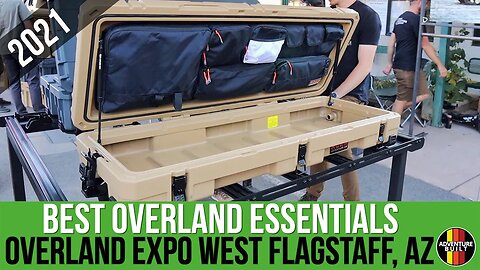 BEST NEW OVERLAND ESSENTIALS OVERLAND EXPO WEST 2021 | SHOWER POUCH, ROAM, TURTLE BACK, EXPED ESSENT