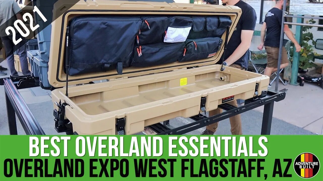 BEST NEW OVERLAND ESSENTIALS OVERLAND EXPO WEST 2021 | SHOWER POUCH, ROAM, TURTLE BACK, EXPED ESSENT