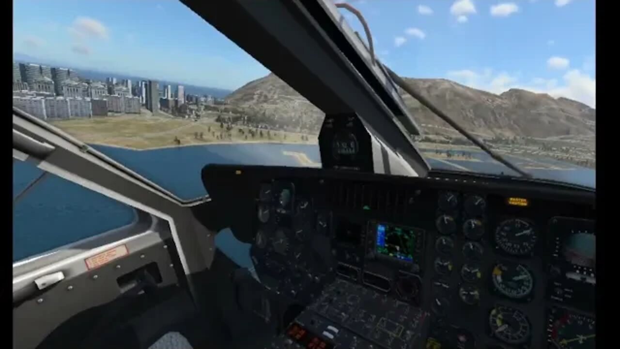 X-plane 12 First go in a Helicopter.