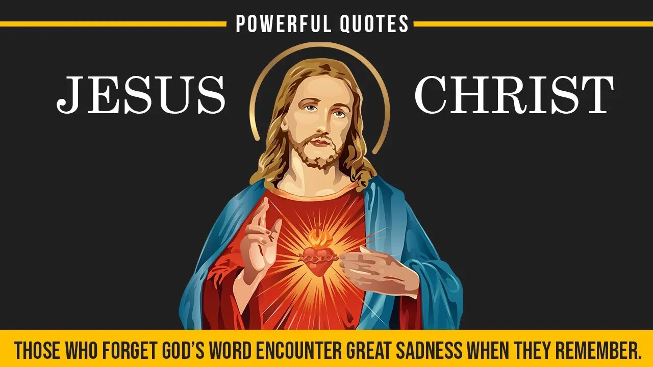 Jesus Christ - Life Changing Quotes