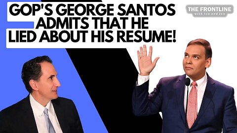 GOP's Santos Admits on Tucker Carlson that HE LIED about His Work History!