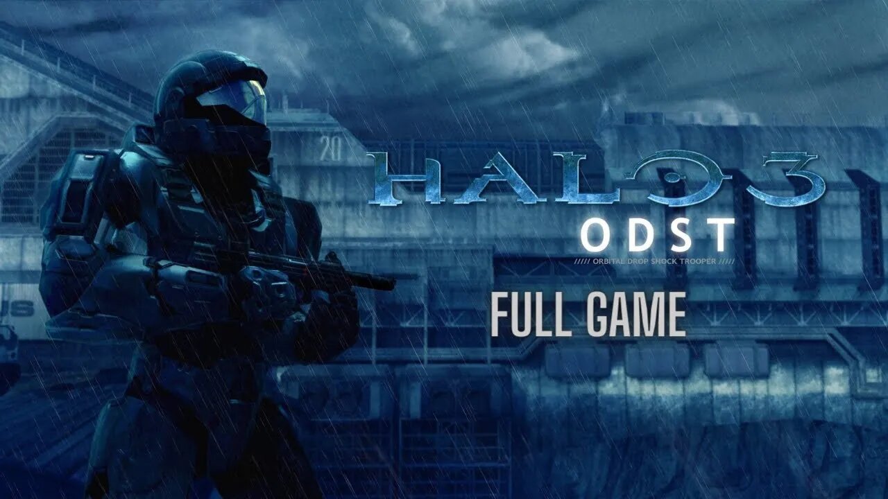 Halo 3 ODST Full Game Walkthrough Gameplay Playthrough - No Commentary (HD 60FPS)