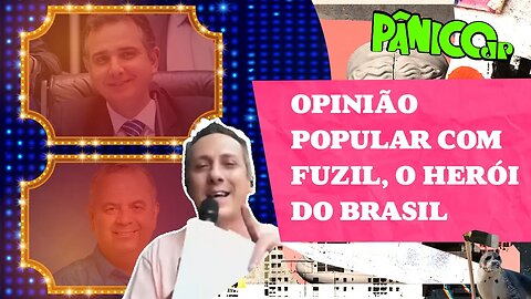 O POVO SABE QUEM SÃO PACHECO E MARINHO? FUZIL DESCOBRE NAS RUAS