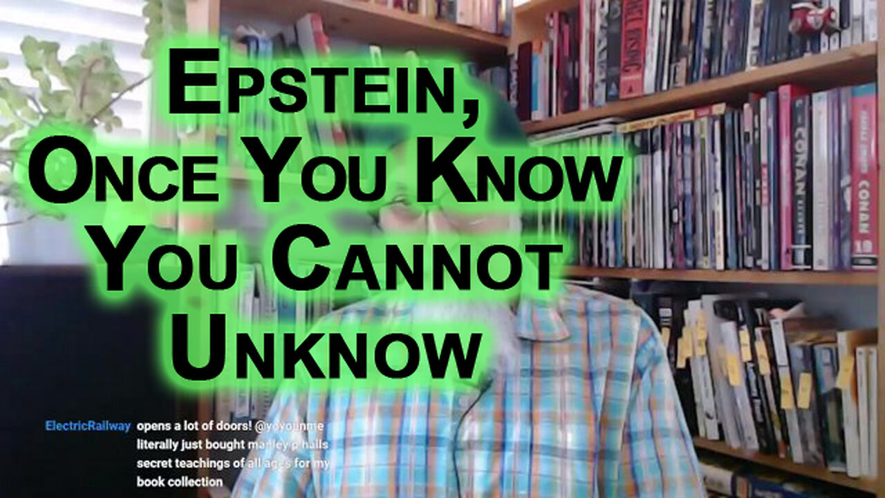 Jeffrey Epstein & Ghislaine Maxwell Lifted the Veil on Our Society, Once You Know You Cannot Unknow