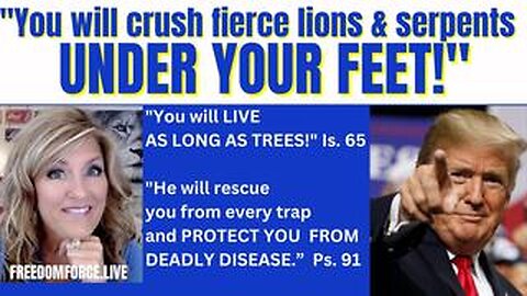 You will Crush Serpents and Live as Long as Trees! Isaiah 65, Psalm 91 7-30-23