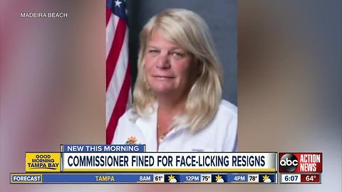 Florida politician accused of licking faces has resigned