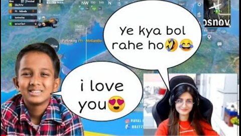 JaatZamidar payal proposed by random for shadi 😂😜 payal meet funny random in pubg gameplay.mp4