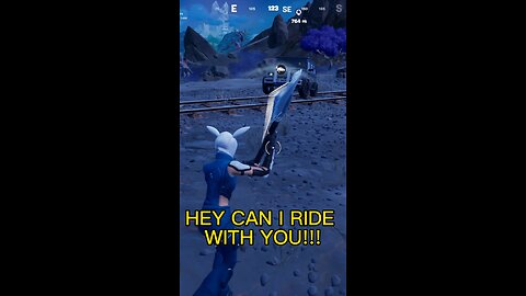 HEY CAN I RIDE WITH YOU!!!! #fortnite #battleRoyale #pickaxe