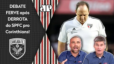 PEGOU FOGO! "O Rogério Ceni MERECE CRÍTICAS porque..." DEBATE FERVE após São Paulo 1 x 2 Corinthians