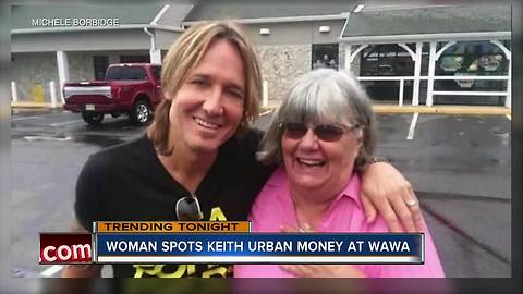 Woman helps man short on cash at Wawa, finds out he’s Keith Urban