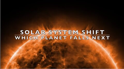 Solar System Shift | Which Planet Falls Next?