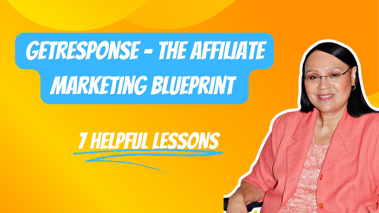 GetResponse -The Affiliate Marketing Blueprint