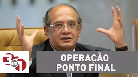 Ministro do STF Gilmar Mendes solta mais 3 investigados da operação Ponto Final