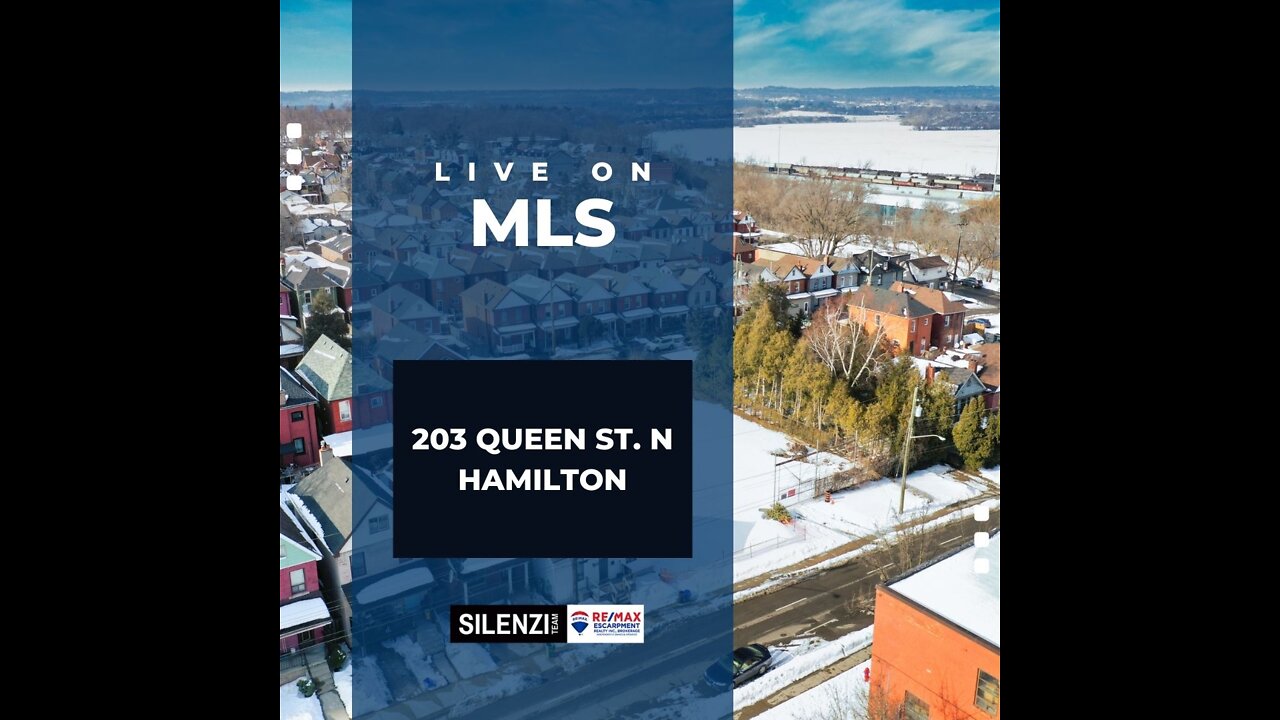 📌Live on MLS! 203 Queen St N, Hamilton