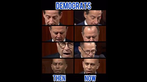 Impeachment inquiry, Democrats then and now