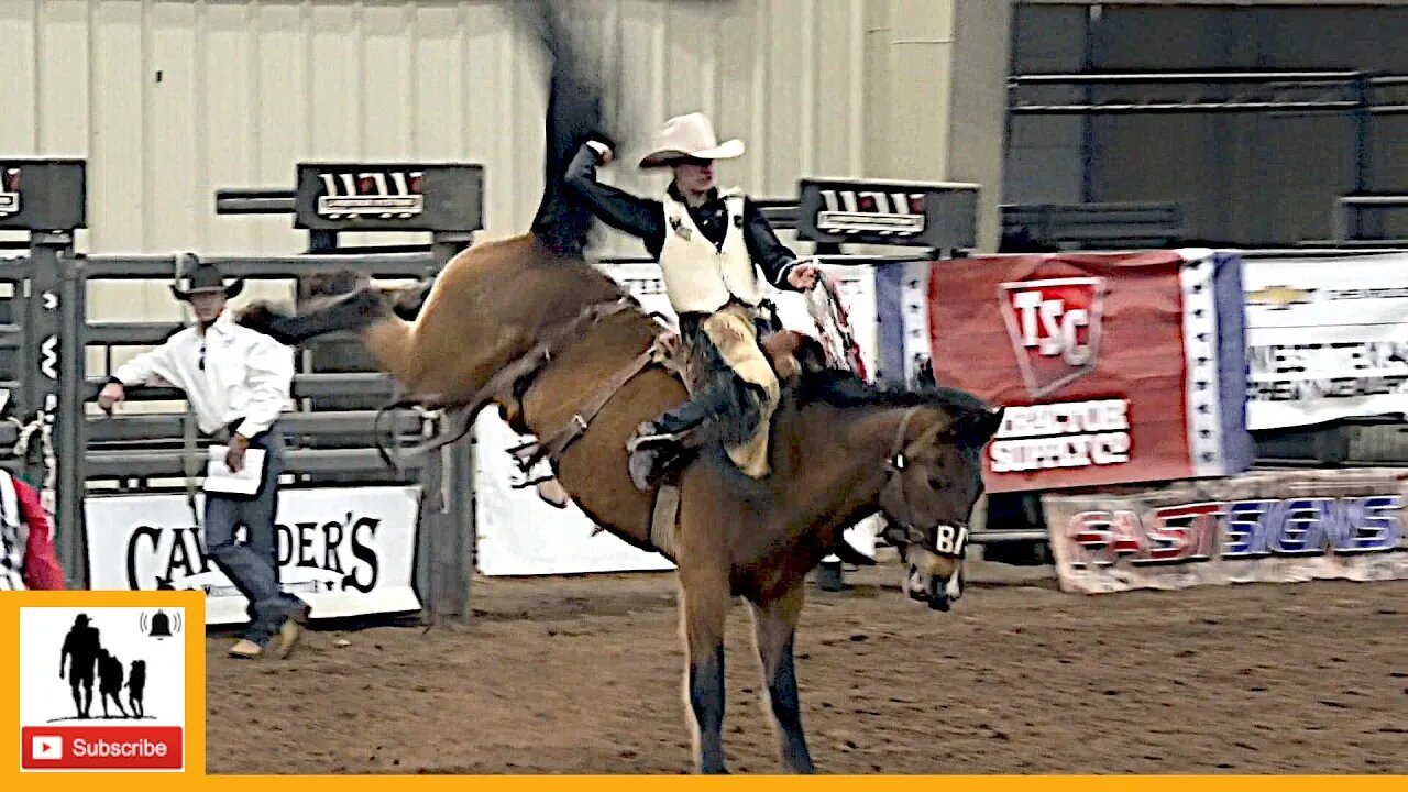 Bareback Bronc Riding - 2023 ABC Pro Rodeo | Saturday Matinee (Censored)