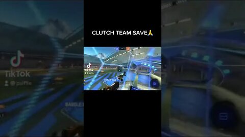 Teammate coming in clutch #rocketleague #shorts