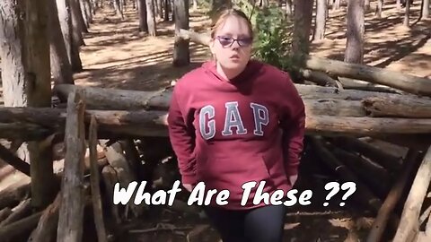 Found These Strang Structures | ARE THEY BIGFOOT HOUSE'S ?????