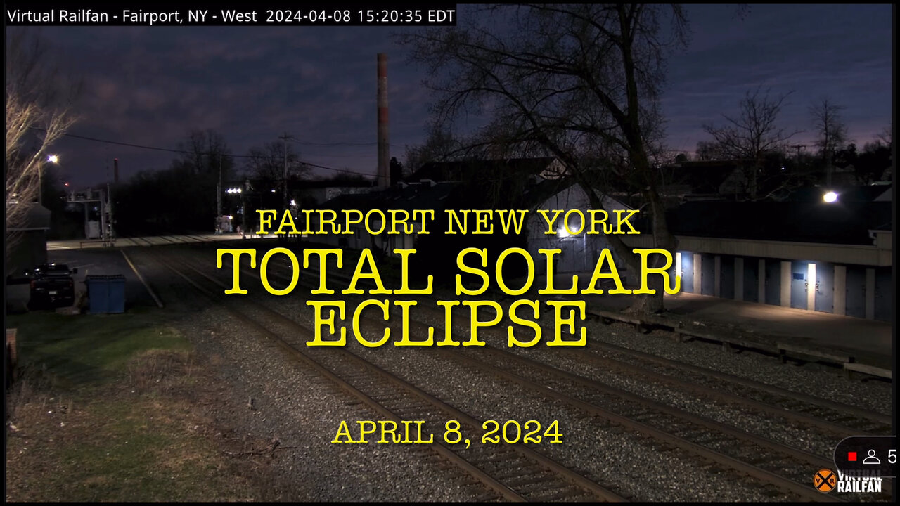 Total Solar Eclipse 🌞🌚 4/8/24 Fairport NY Smashing Pumpkings Today Blind Melon No Rain