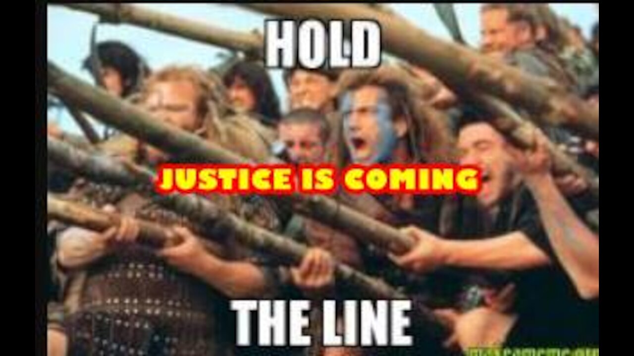 Hold the Line Justice is Coming