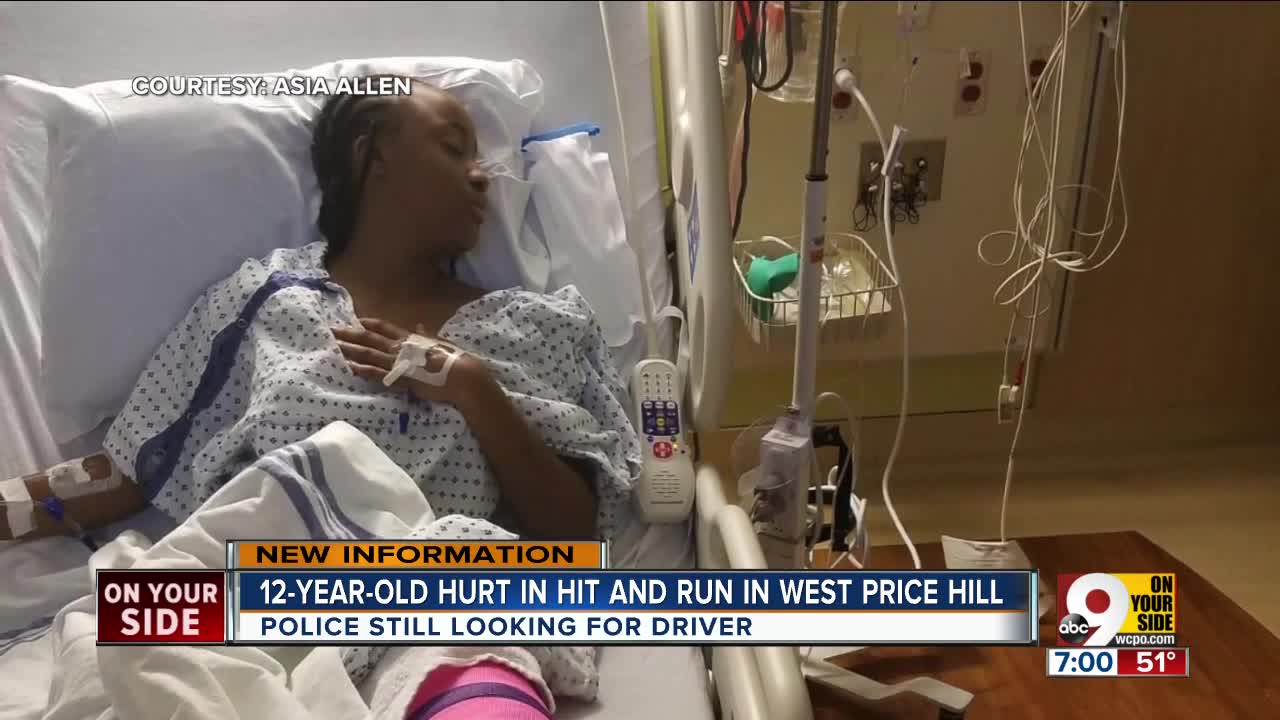 12-year-old hurt in hit-and-run in West Price Hill