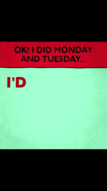 Ok I did Monday [GMG Originals]