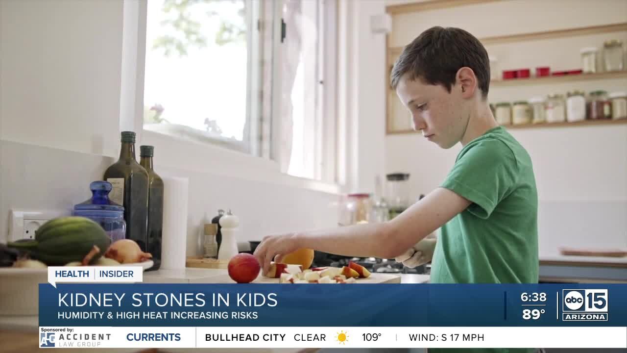 Kidney stones in kids and how to reduce the risk