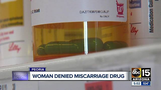 Woman denied miscarriage drug by Walgreens Pharmacist because of his personal beliefs