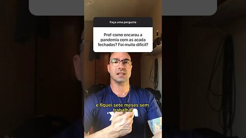 Como encarei a pandemia? #shorts