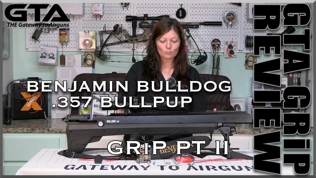 BENJAMIN BULLDOG .357 BULLPUP GRiP PT II - Gateway to Airguns GRiP Review