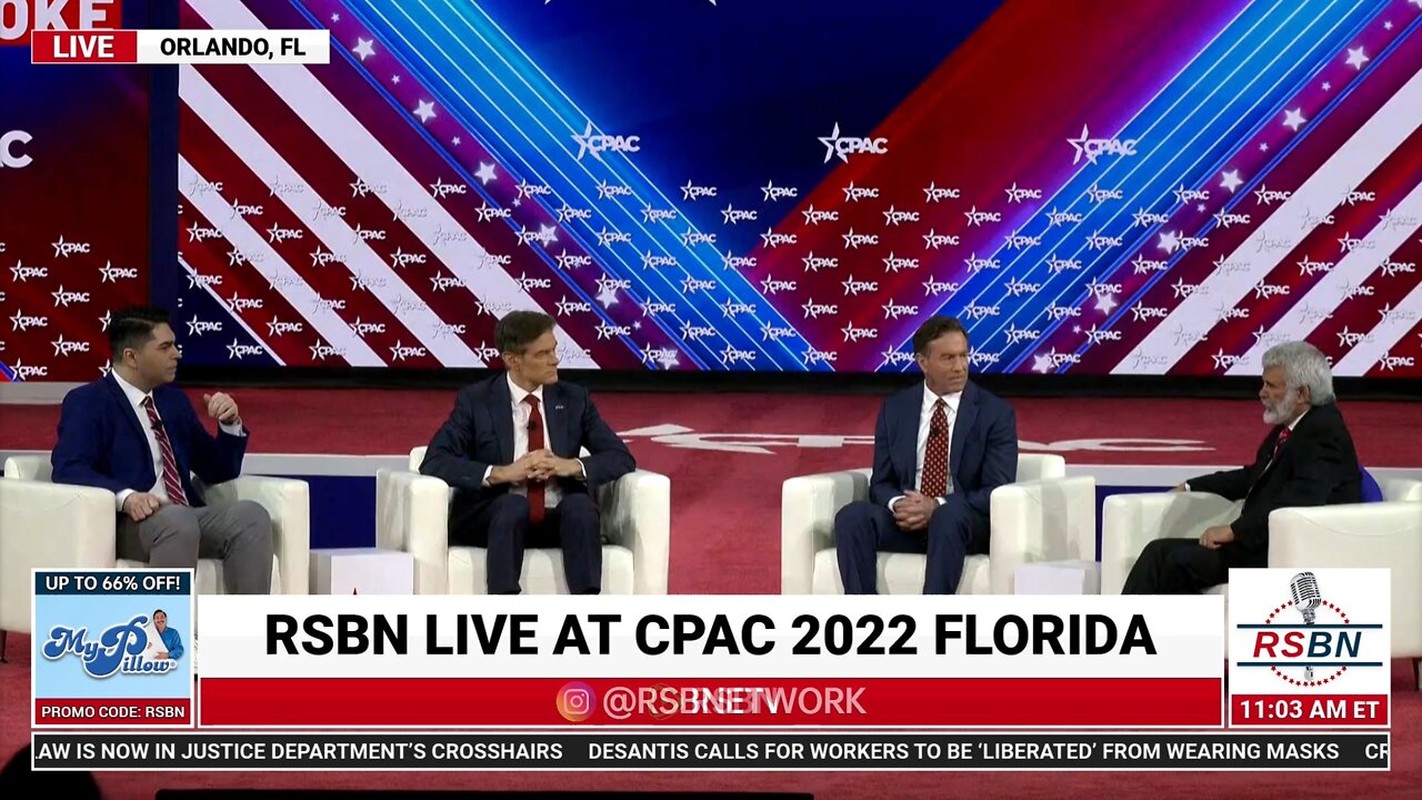 The Government is Dangerous to Your Health w/ Dr. Robert Malone and Dr. Oz at CPAC 2022 in FL