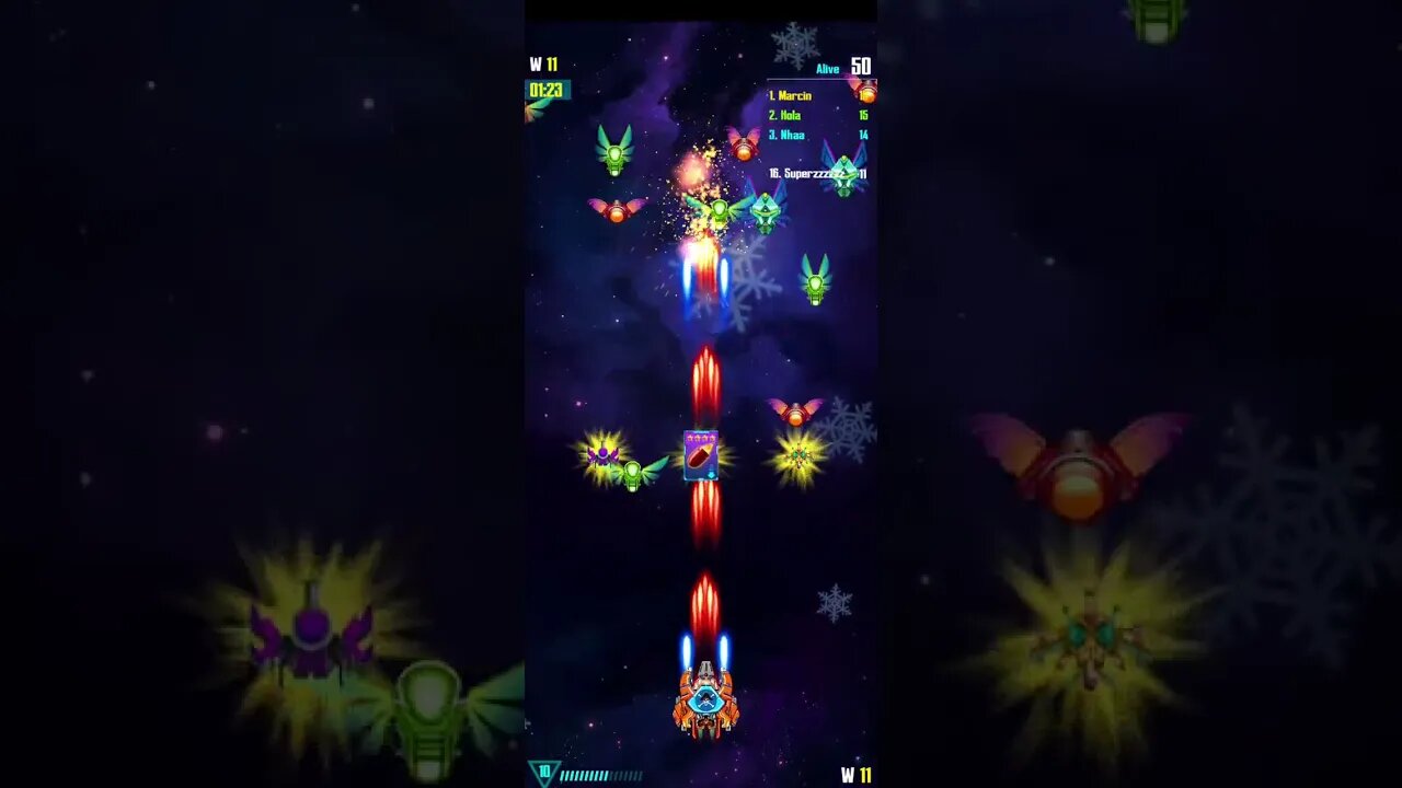 Galaxy Attack Alien Shooter-PVP Survival 1 VS 100 (2 January 2023)