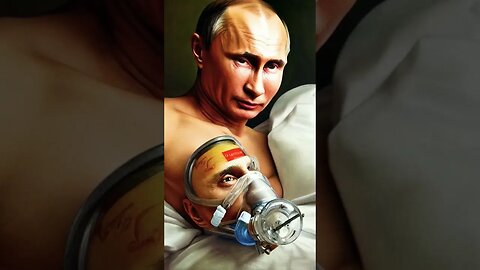 creepy Vladimir Putin AI generated art