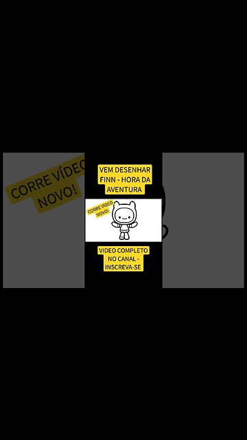 COMO DESENHAR FINN - HORA DA AVENTURA - FÁCIL #desenho #desenholivre #shorts #desenhofacil