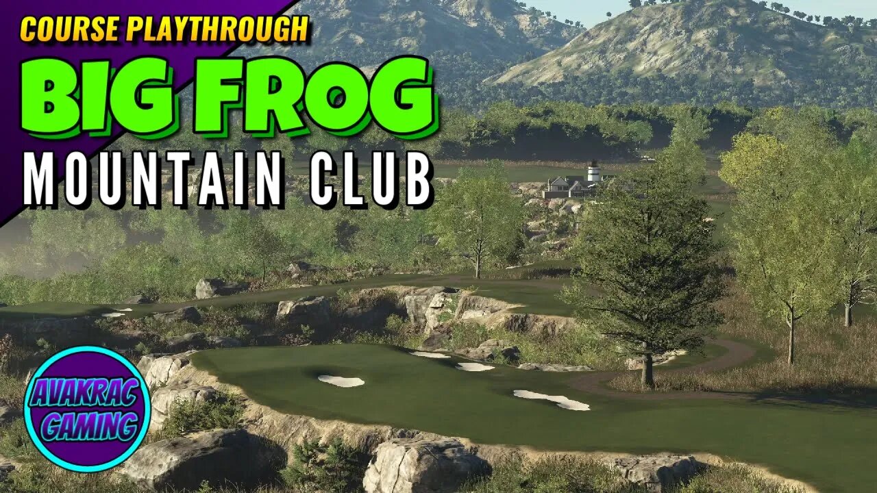 PGA TOUR 2K23 - Big Frog Mountain Club (Course Playthrough)