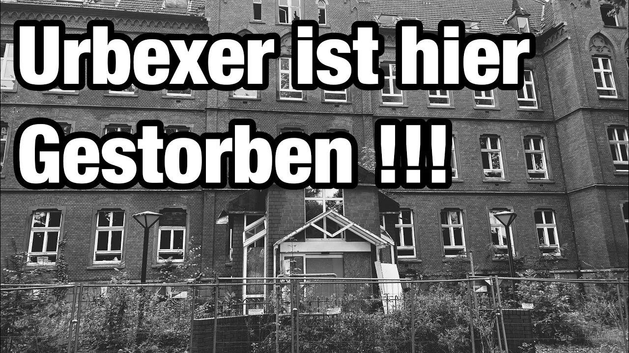 Lostplace wo urbexer gestorben ist ! Kontakt mit Geist