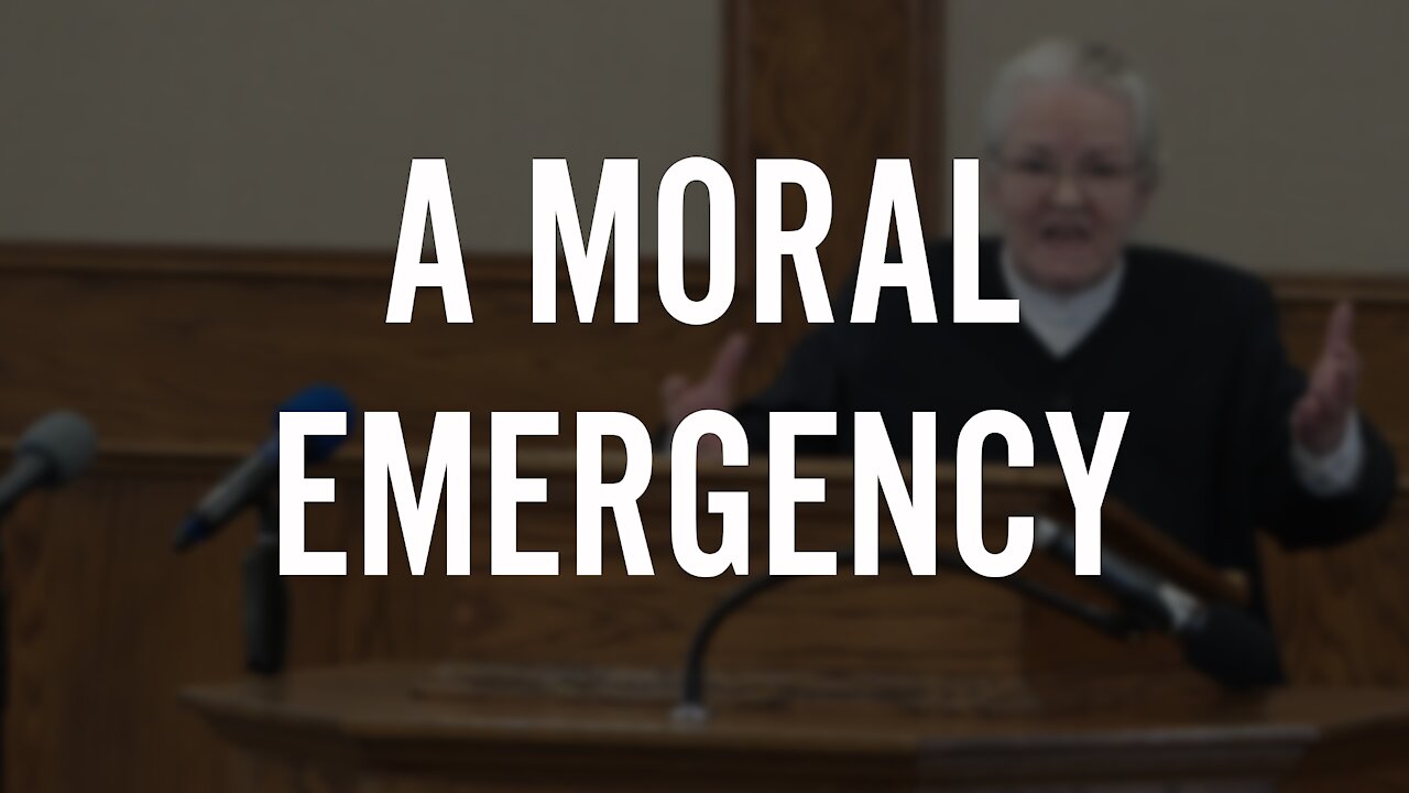 A Moral Emergency - January 2, 2022