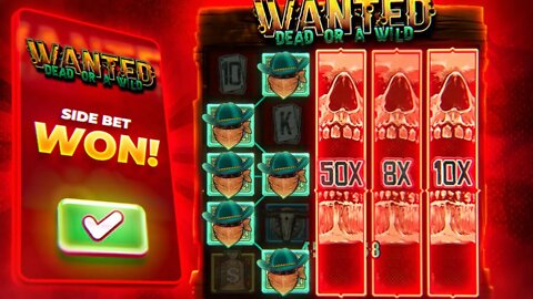 WANTED DEAD OR A WILD WITH SIDE BETS... making money losing!