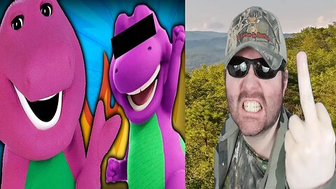 Barney Is Returning With A Terrifying New Look (Vailskibum) REACTION!!! (BBT)