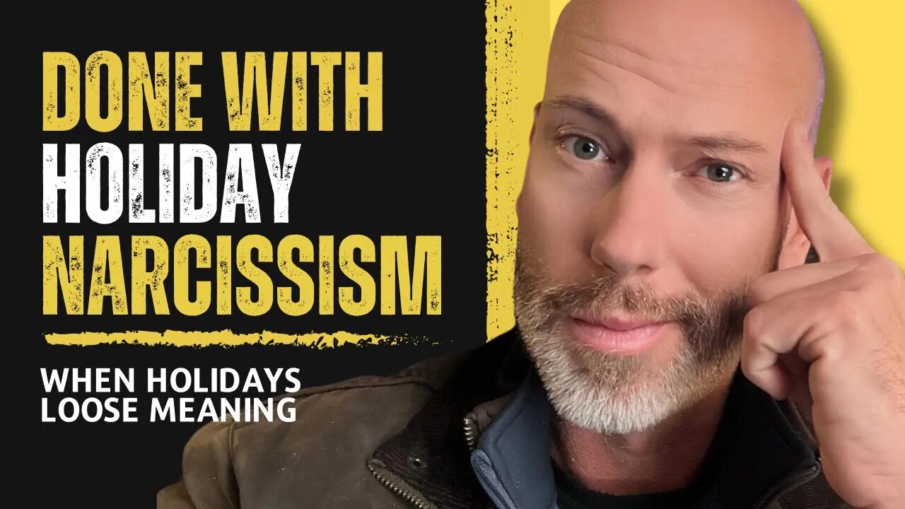 Remove narcissism from your holidays for good