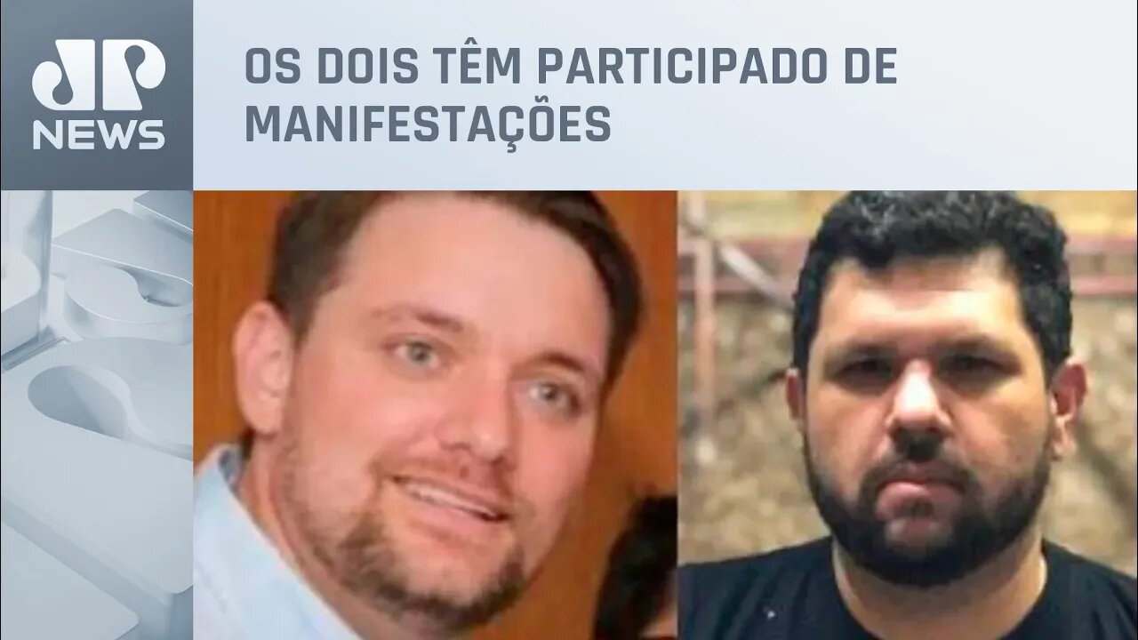 Moraes emite ordem de prisão de influenciadores Eustáquio e Fugazza