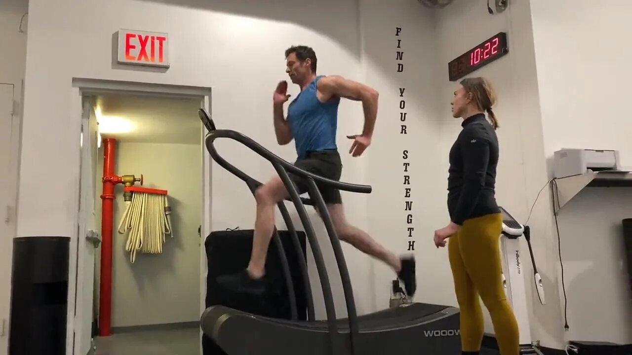 HUGH JACKMAN TRAINING