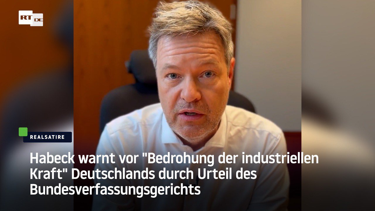 Habeck warnt vor "Bedrohung der industriellen Kraft"