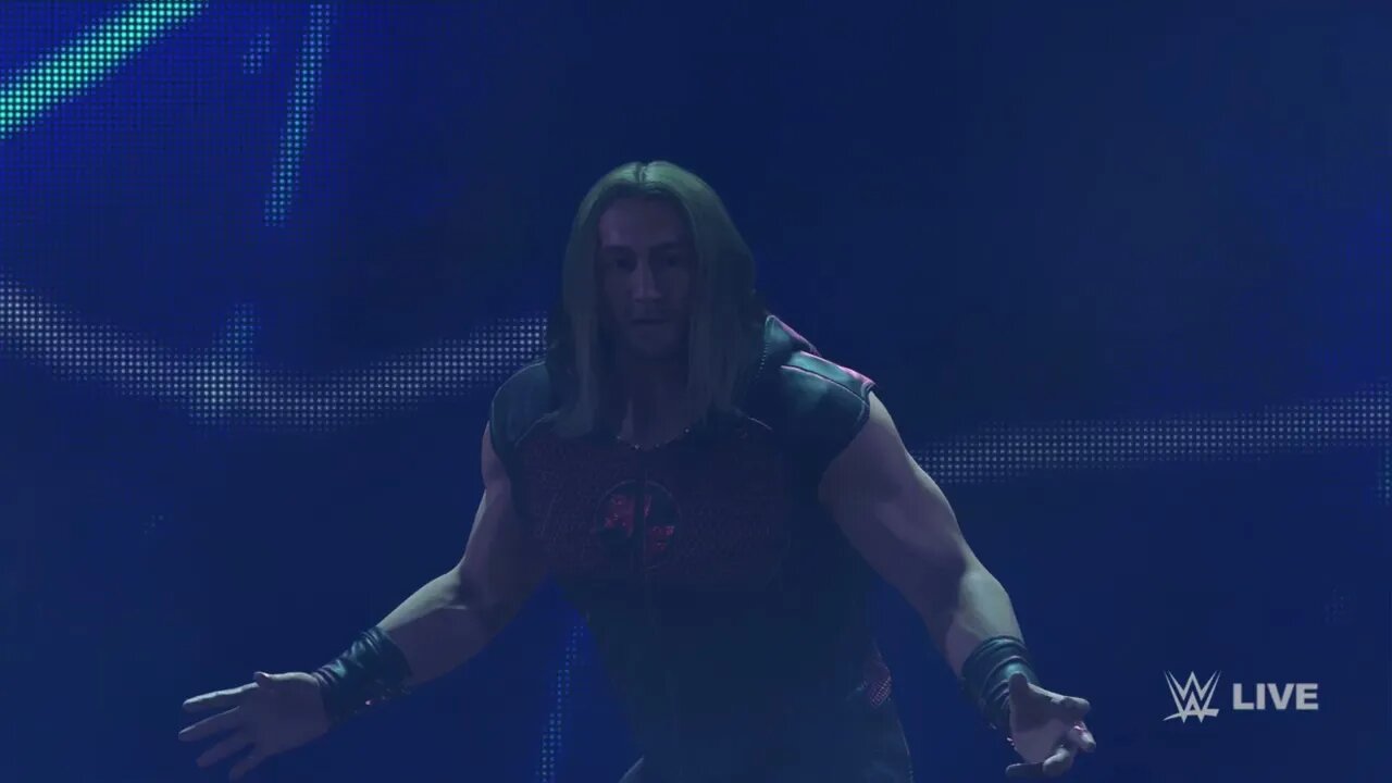 WWE2K23 Nathan Frazer Bad News U DLC Pack Entrance