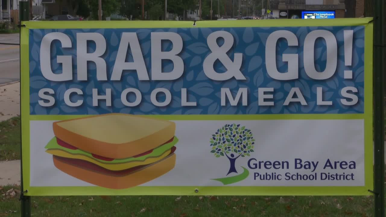 Local schools continue to hand out free meals