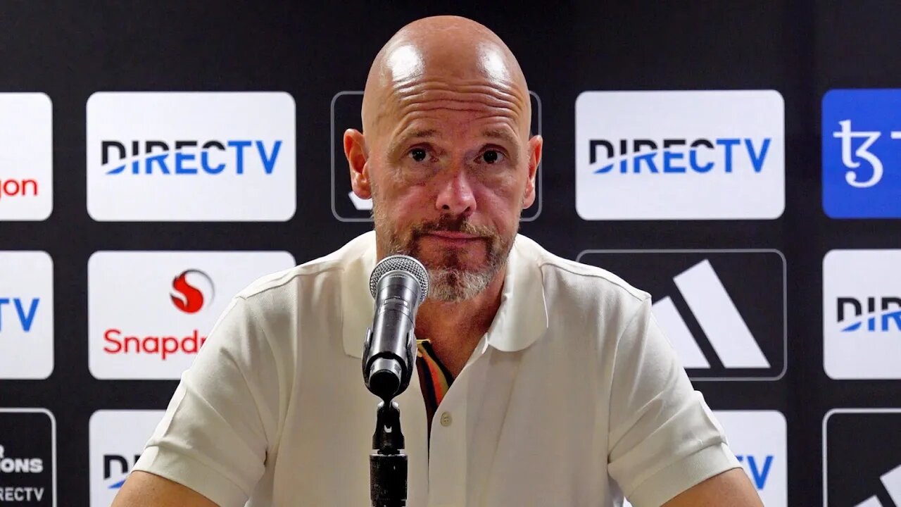 Missed chances emphasised need for a striker? 'ABSOLUTELY!' | Erik ten Hag | Real Madrid 2-0 Man Utd