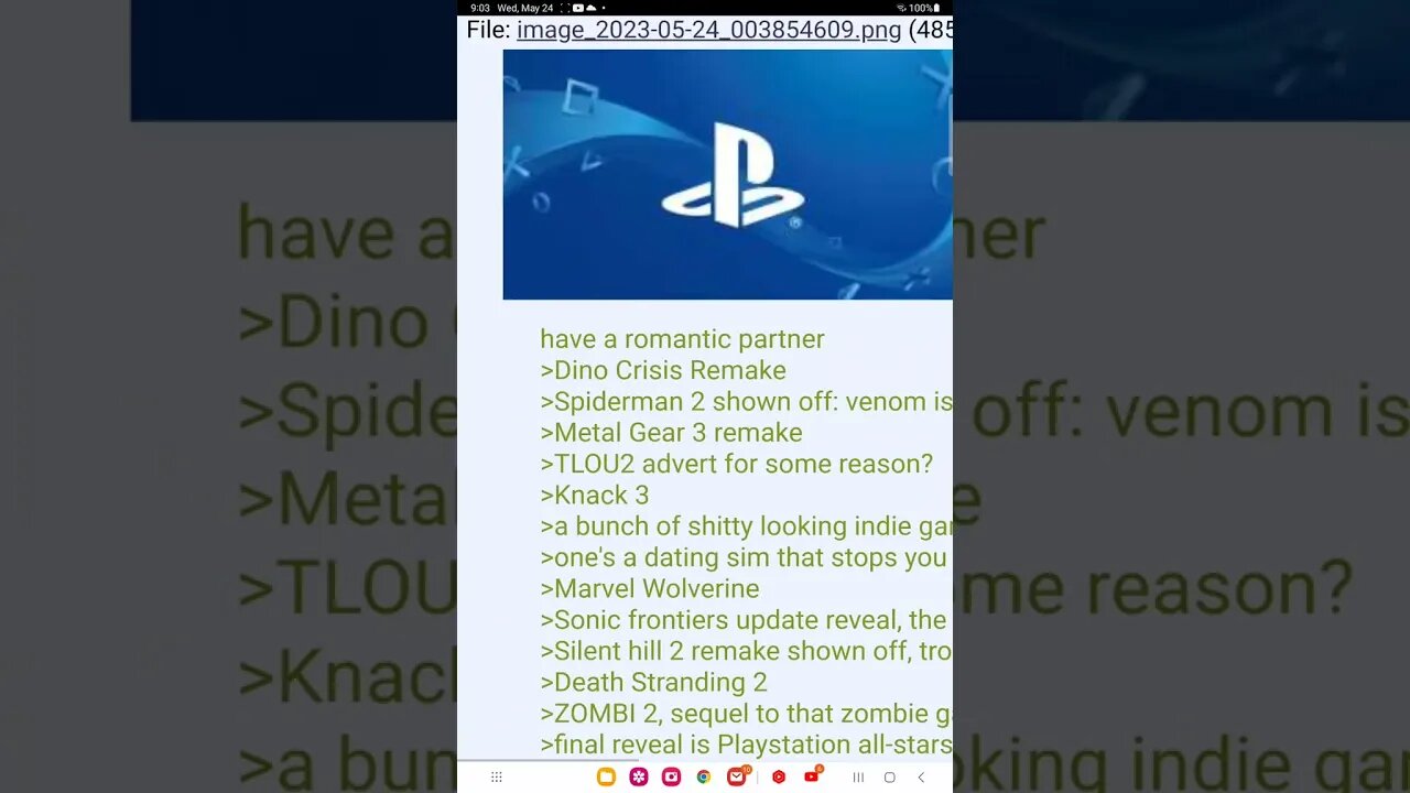 Playstation showcase leaks