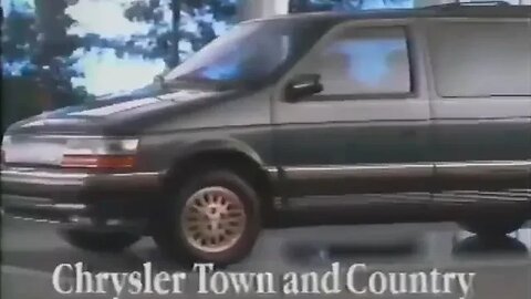 "1993 Chrysler Town And Country/Plymouth Voyager Commercial" Welcome To Bland Town (90's Commercials