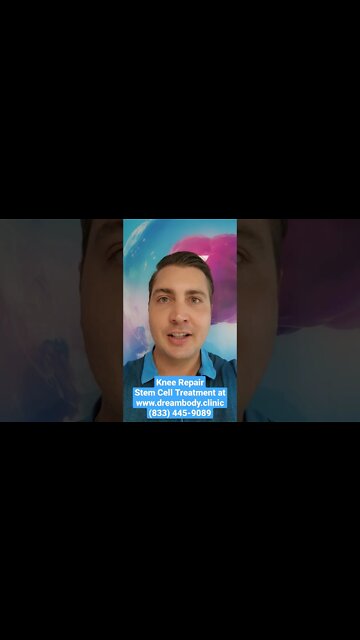 Knee Repair with Stem Cell Treatment at #dreambodyclinic #stemcell #stemcells #kneerepair #kneepain